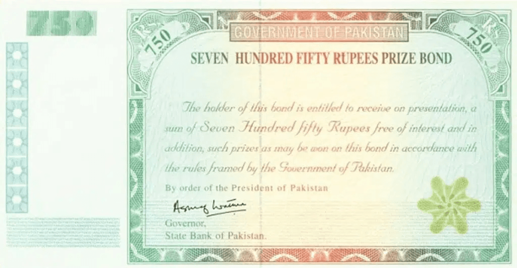 Rs. 750 Prize Bond Draw 100 Result - faisalabad